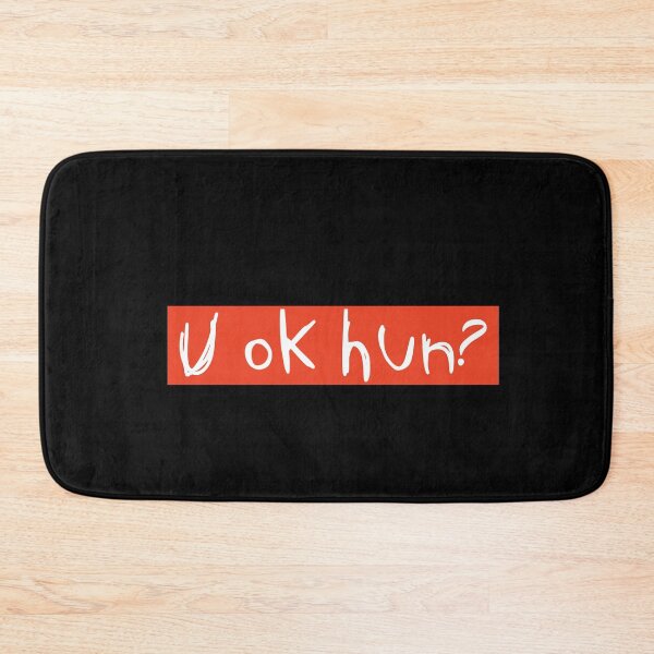 Item preview, U ok hun? funny saying, meme, joke, hunny bunny designed and sold by Van-Tees.