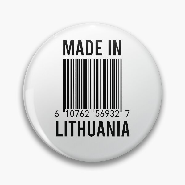 Item preview, Made In Lithuania designed and sold by RandomStuffShop.