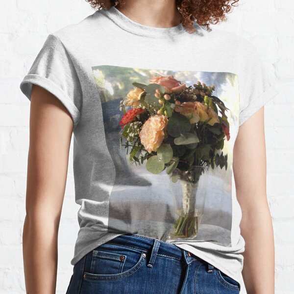Brides Bouquet - by Avril Thomas,Adelaide wedding venue, south australia wedding venue, adelaide hills wedding venue, fleurieu wedding venue. Classic T-Shirt