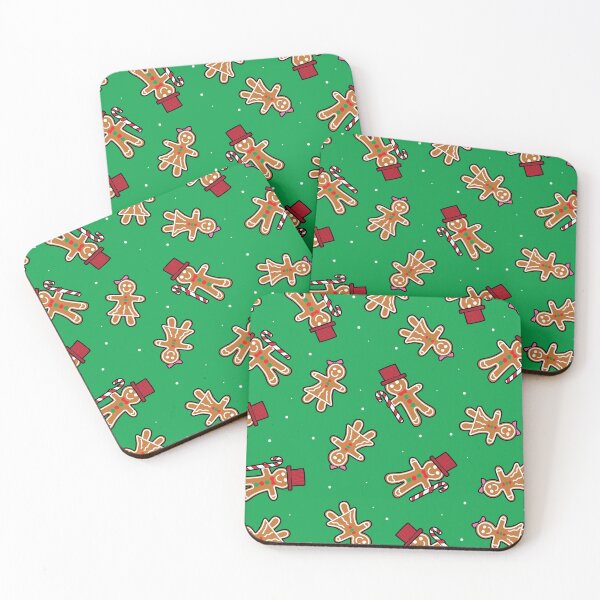 Item preview, Gingerbread people pattern designed and sold by Cathal O'Toole.