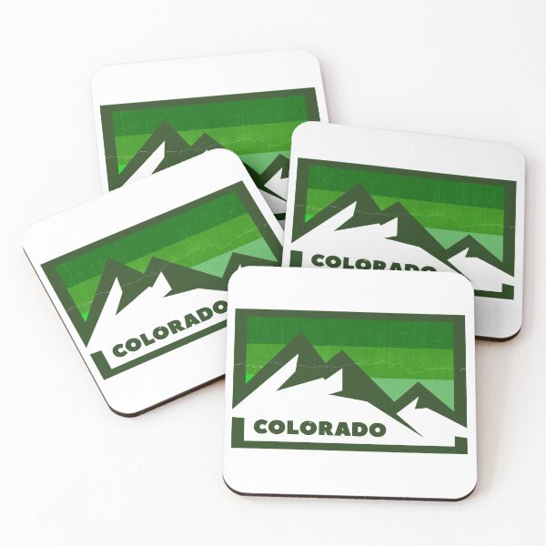 Item preview, colorado retro green mountain designed and sold by pholange.