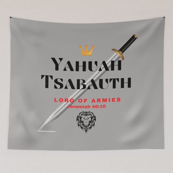 Item preview, Yahuah Tsabauth ( LORD of host or LORD of armies) designed and sold by DaughterofYah.