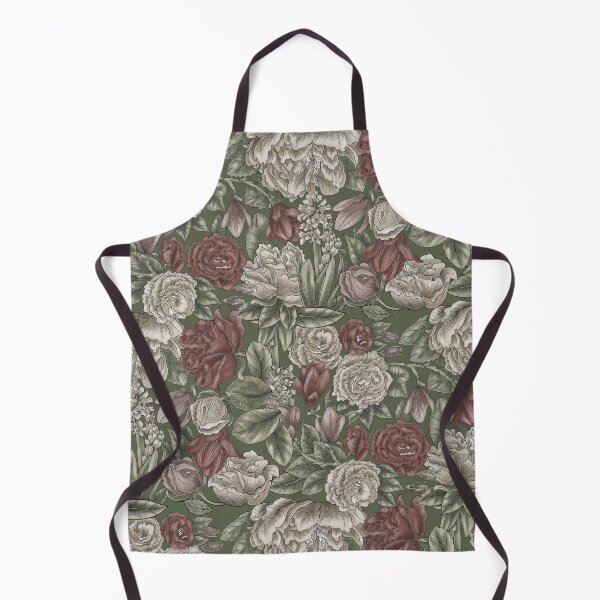 Item preview, Flowers green background designed and sold by agakubish.