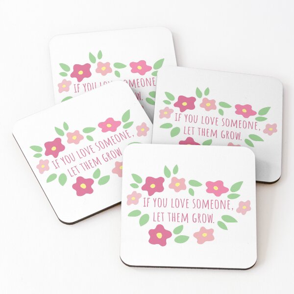 Item preview, If You Love Someone Let Them Grow designed and sold by TheBearandBunny.
