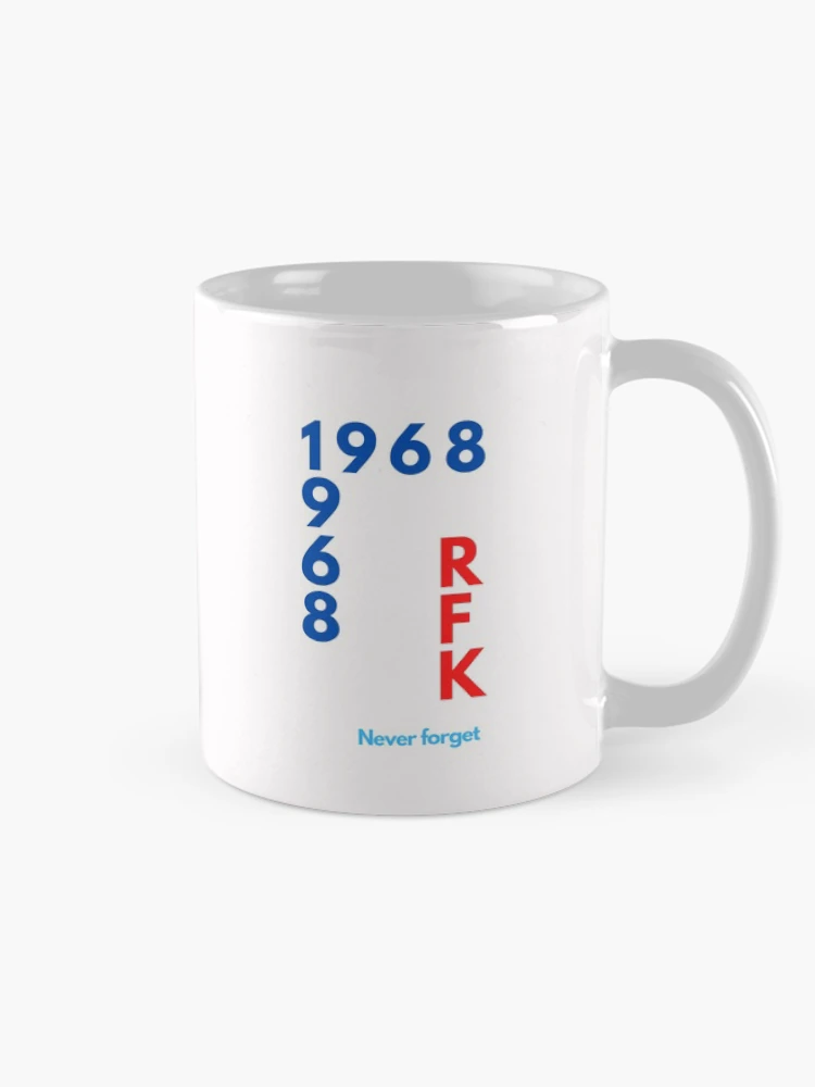Thumbnail 3 of 6, Coffee Mug, 1968 RFK design tee designed and sold by RBOJCK.