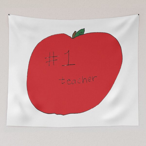 Item preview, #1 Teacher Apple designed and sold by maimairo.