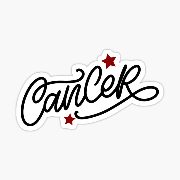 Cancer Sticker
