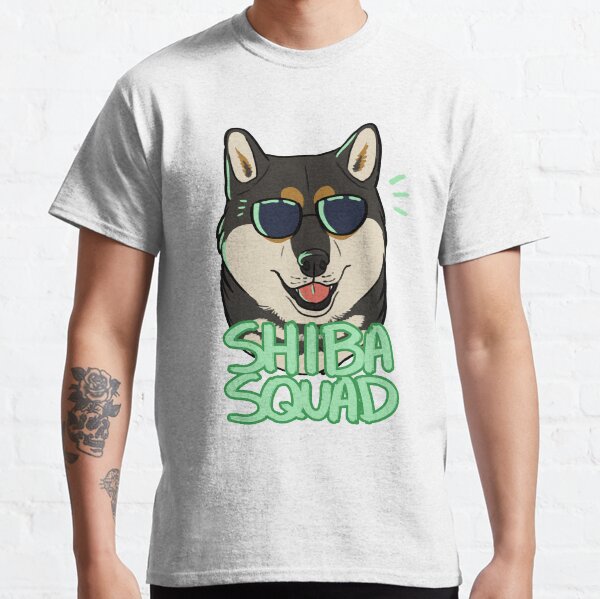 SHIBA SQUAD (black and tan) Classic T-Shirt