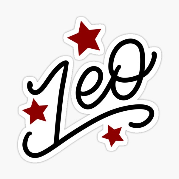 Leo Sticker
