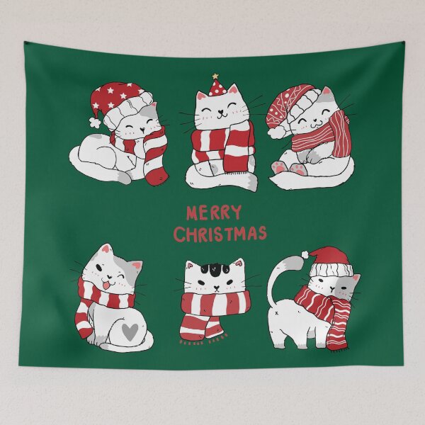 Item preview, Kitty Christmas designed and sold by Brendsy.