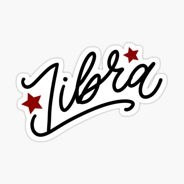 Libra Sticker
