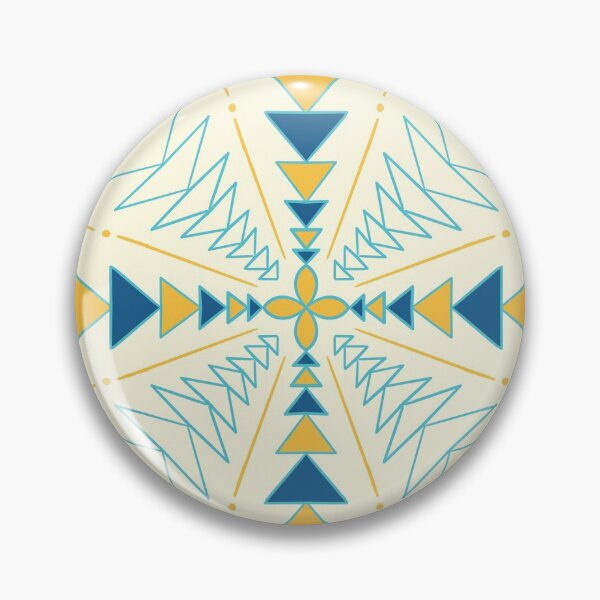 Item preview, Mandala with Triangles with Light Background   designed and sold by Peace502.