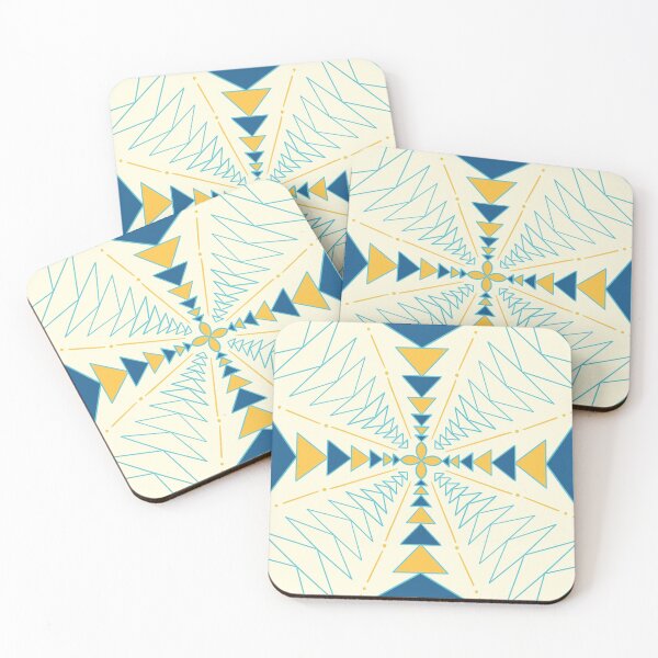 Item preview, Mandala with Triangles with Light Background   designed and sold by Peace502.
