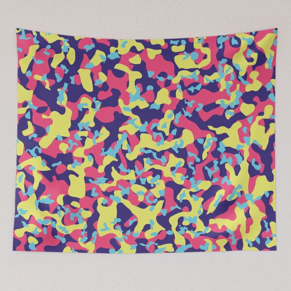 Item preview, Colorful Cute Camo Pattern designed and sold by SweetLog.