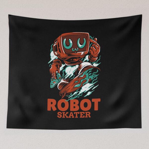 Item preview, Robot Skater designed and sold by TheAfer.