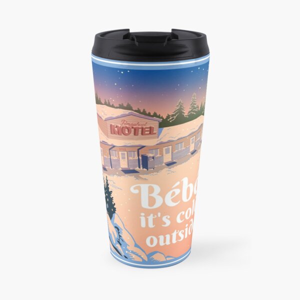 Bebe its cold outside Travel Coffee Mug