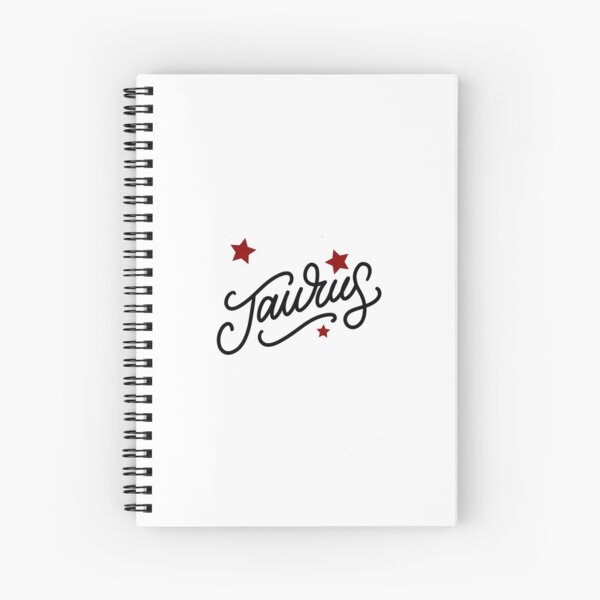 Taurus Spiral Notebook
