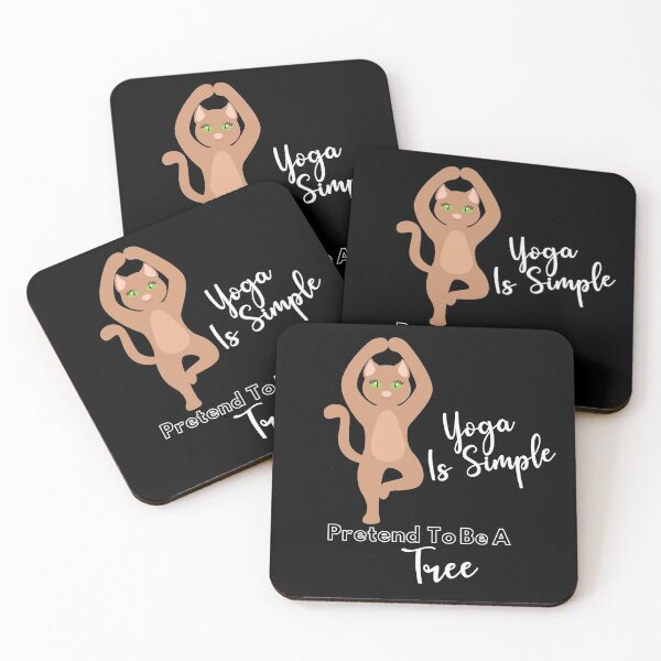 Item preview, Yoga Is Simple Be A Tree | Cat Yoga designed and sold by SerendipityNow.
