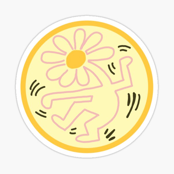Keith Haring Flower Sticker