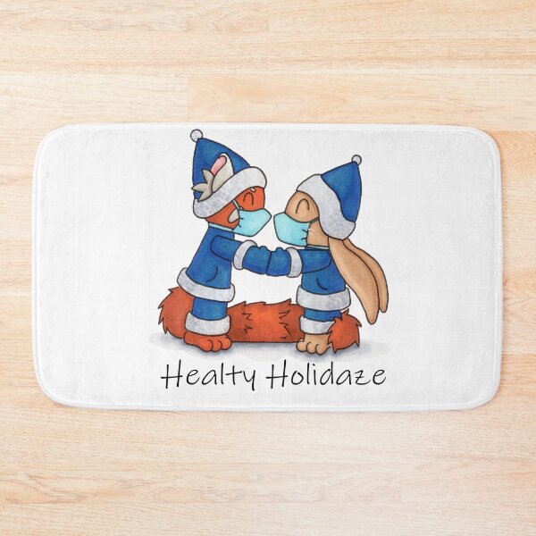 Item preview, Healthy Holidaze designed and sold by QuackQuackHonk.