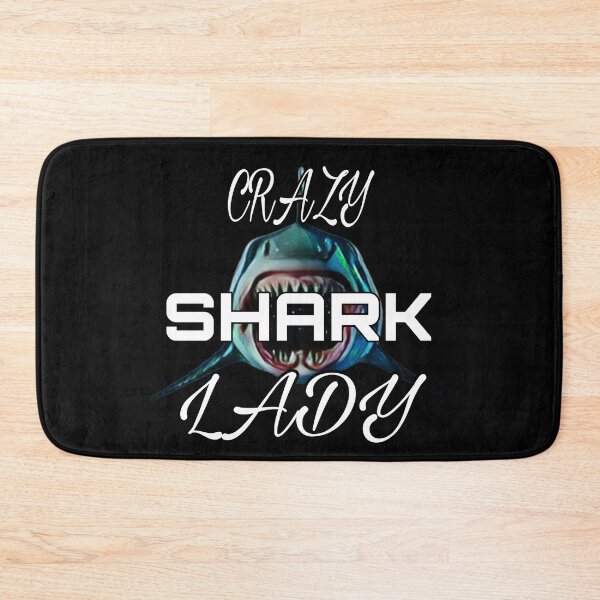 Item preview, Crazy Shark Lady designed and sold by Gordon Nelson.