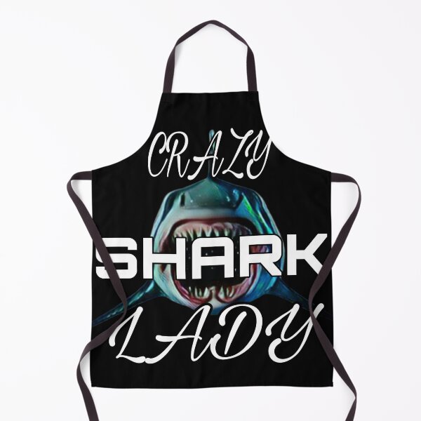 Item preview, Crazy Shark Lady designed and sold by Gordon Nelson.