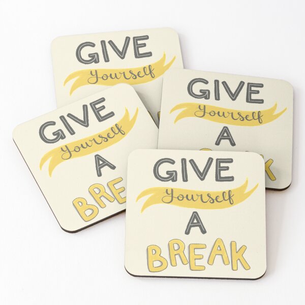 Item preview, Give Yourself a Break designed and sold by samanthadayart.