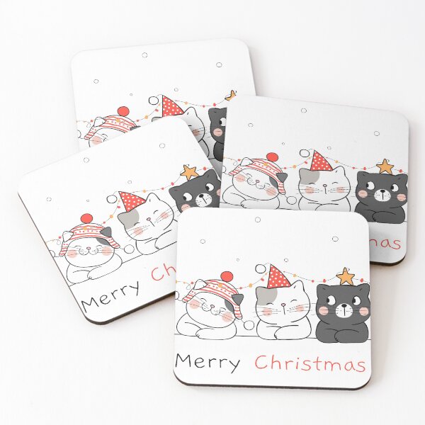 Item preview, Cute christmas kitties designed and sold by Brendsy.
