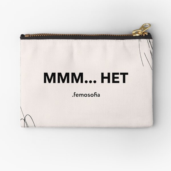 Ммм...нет Zipper Pouch