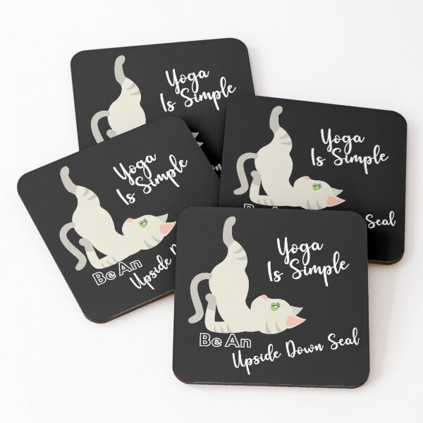 Item preview, Yoga Is Simple Be A Seal | Cat Yoga designed and sold by SerendipityNow.