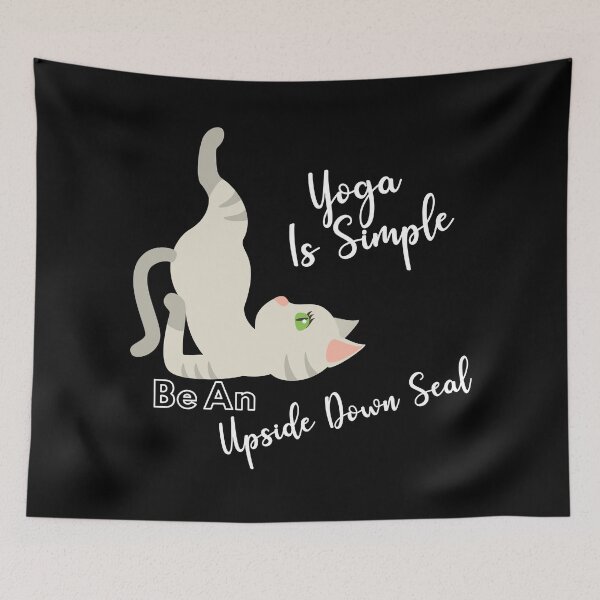 Item preview, Yoga Is Simple Be A Seal | Cat Yoga designed and sold by SerendipityNow.