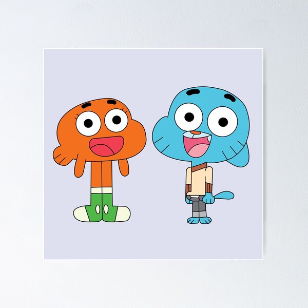 Item preview, The amazing world of Gumball™  Gumball and Darwin designed and sold by karamram.