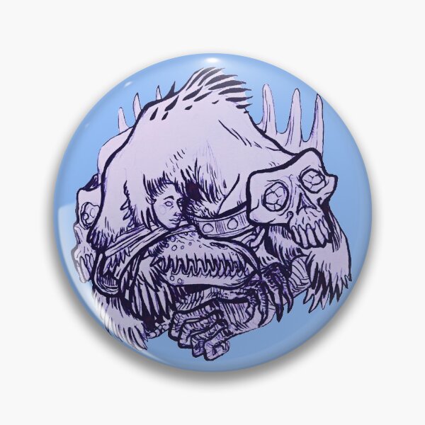 Item preview, Monster Pet Nightmare Demon Horror Creature - Blue designed and sold by wyrmskin.