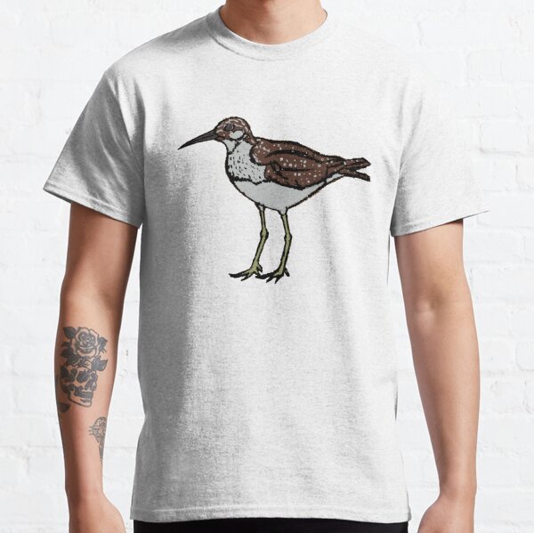 Spotted Sandpiper, a small shore bird Classic T-Shirt