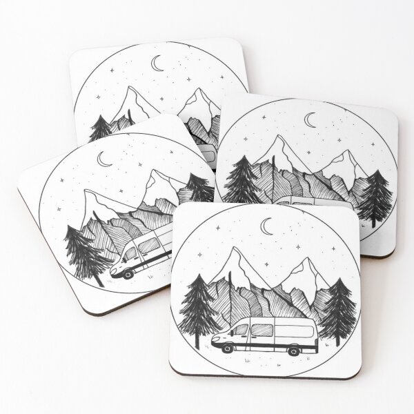 Item preview, Camper Van RV Life designed and sold by ArtWithHearts11.