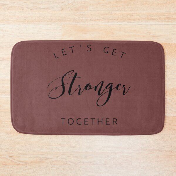 Item preview, Let's Get Stronger Together designed and sold by Xrizen  Designs.