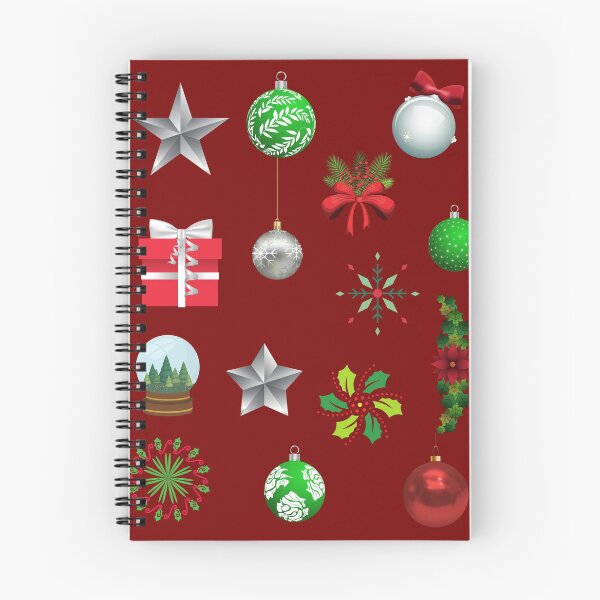 Item preview, Deep Red Christmas Decorations designed and sold by BhARTi Taylor.