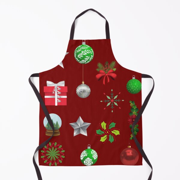 Item preview, Deep Red Christmas Decorations designed and sold by BhARTi Taylor.