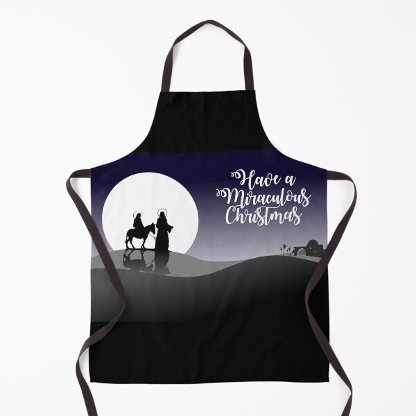 Item preview, Have a Miraculous Christmas - Bethlehem - Joseph and Mary designed and sold by ittybittyowl.