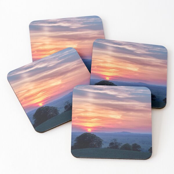 Item preview, Sunset over Somerset from Glastonbury Tor designed and sold by VnGphoto.