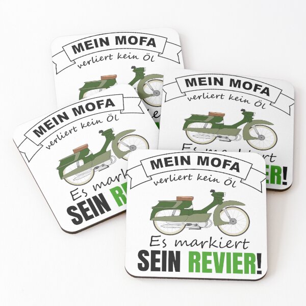 Item preview, Moped moped scooter two-wheeled moped driver gift idea designed and sold by carlos-ideas.