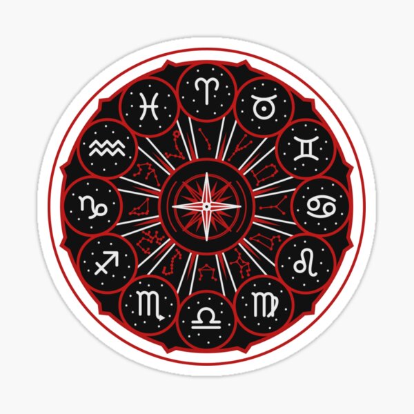 Zodiac Wheel Sticker