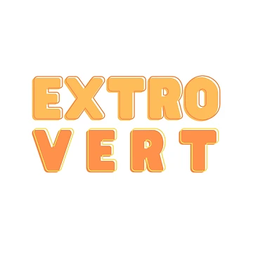 Artwork thumbnail, Extrovert version 2 by lntuitiveDesign