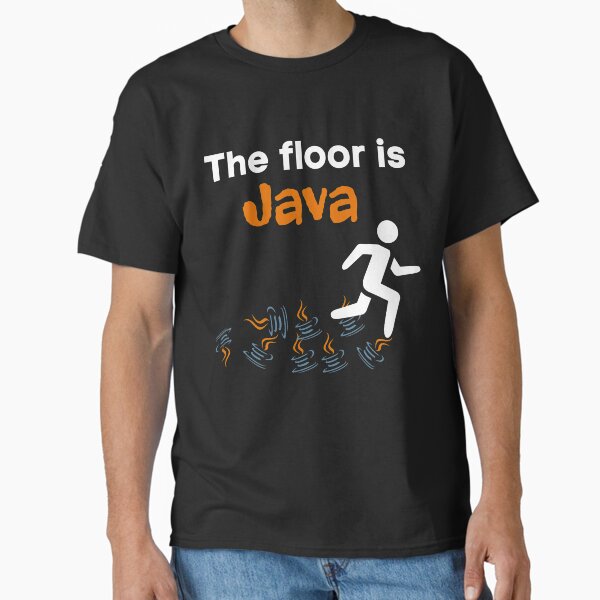 Artikel-Vorschau von Der Boden ist Java, designt und verkauft von GearHead Designs.