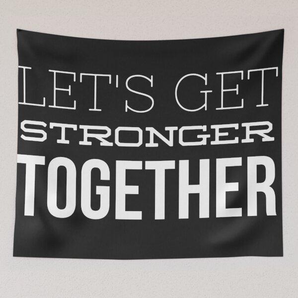Item preview, Copy of  Let's Get Stronger Together designed and sold by Xrizen  Designs.