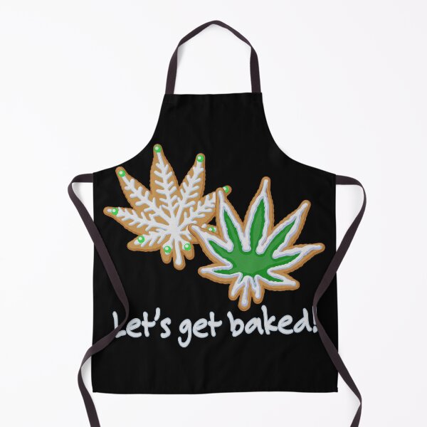 Item preview, Let's Get Baked Marijuana Leaf Christmas Cookies designed and sold by DesignCats.