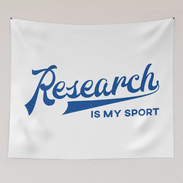 Item preview, Research Is My Sport designed and sold by teesaurus.