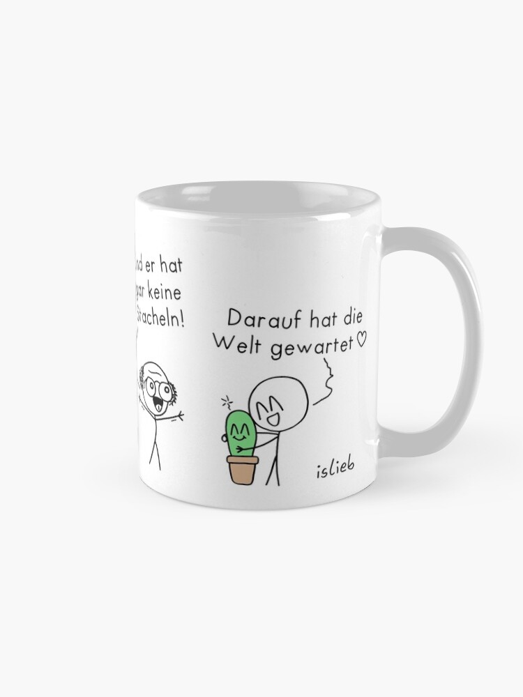 Thumbnail 5 von 6, Kaffeebecher, Kuschelkaktus designt und verkauft von islieb.