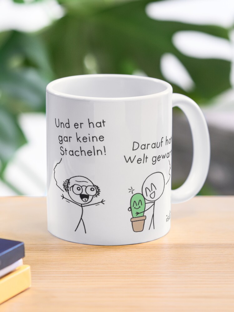 Thumbnail 1 von 6, Kaffeebecher, Kuschelkaktus designt und verkauft von islieb.