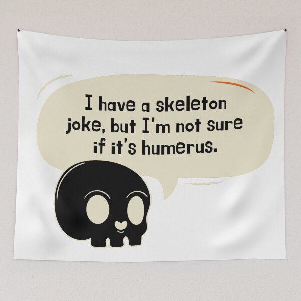 Item preview, Funny Skeleton Joke Design designed and sold by Xrizen  Designs.
